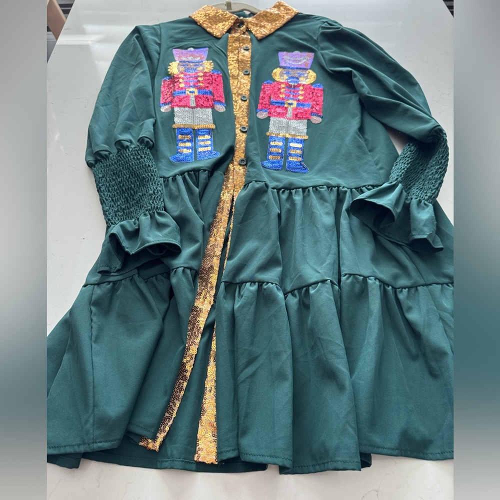 Green Nutcracker Dress
